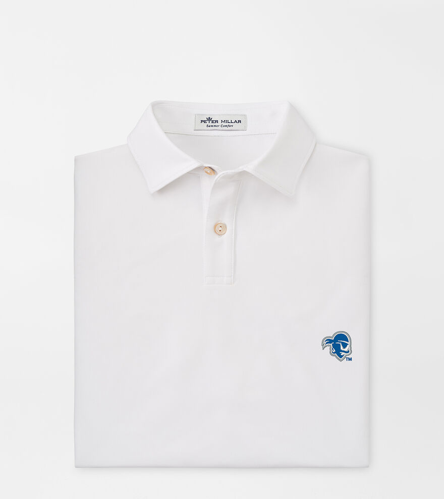 Seton Hall Youth Solid Performance Jersey Polo image number 1