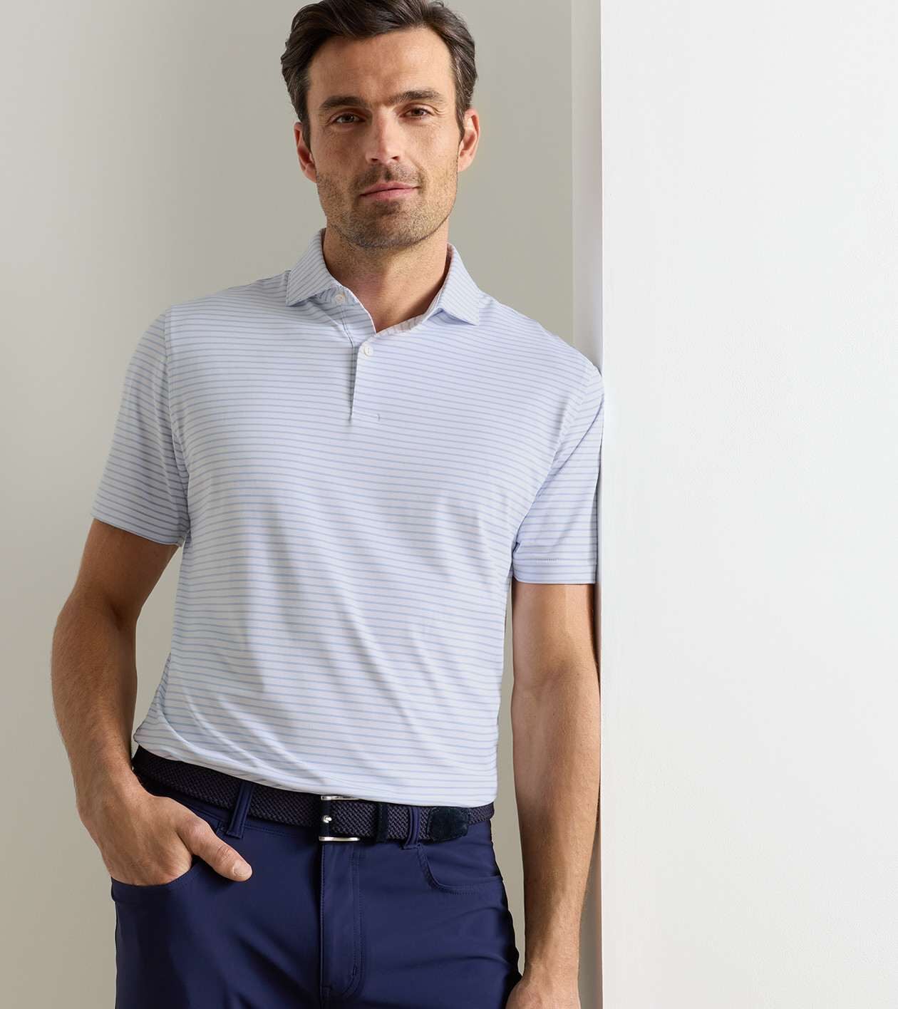 Keynote Performance Jersey Polo | Men's Polos | Peter Millar