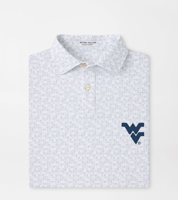 West Virginia Bases Loaded Youth Performance Jersey Polo