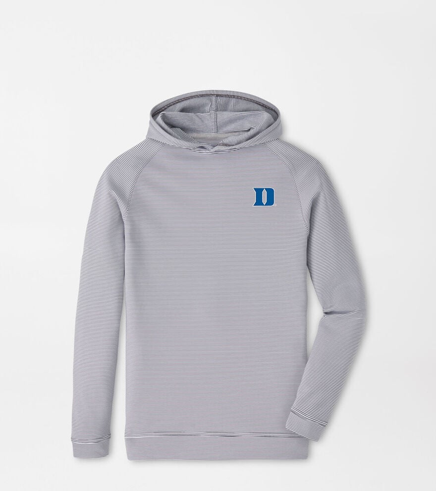 Duke University Pine Youth Sugar Stripe Performance Hoodie image number 1