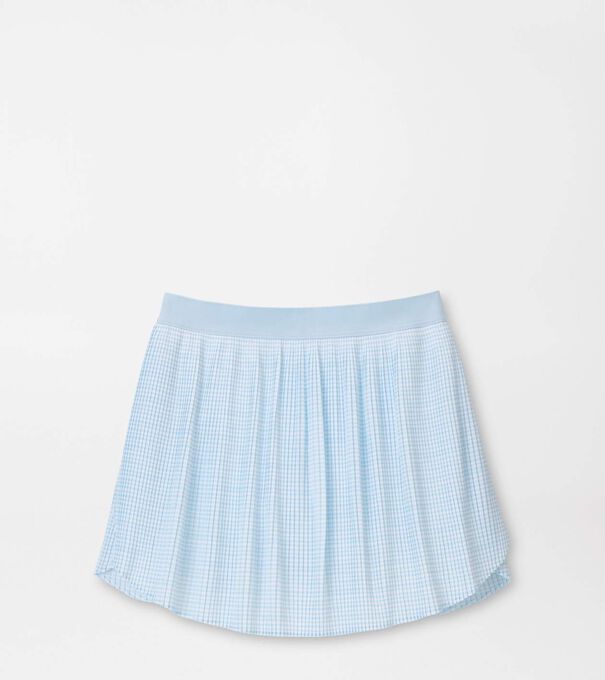Mickey Bunker Stripes Micro Pleat Skort