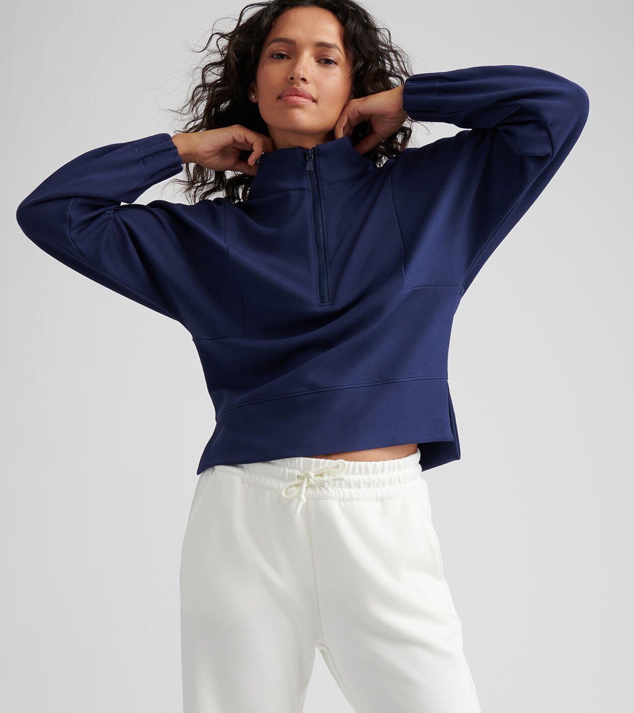 Flora Knit Half-Zip Pullover | Women's Tops | Peter Millar