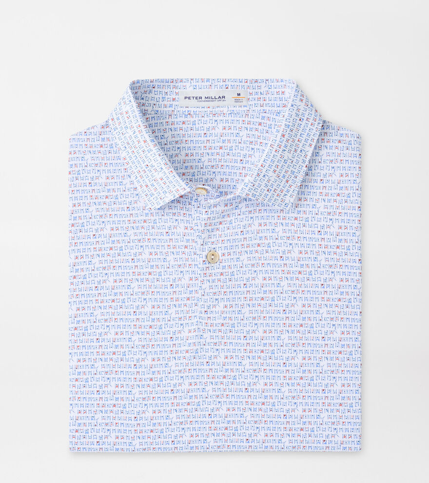 Featherweight Cornhole Performance Polo image number 1