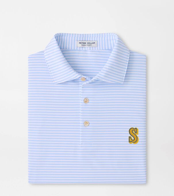 Cooperstown Seattle Mariners Tiebreaker Performance Jersey Stripe Polo