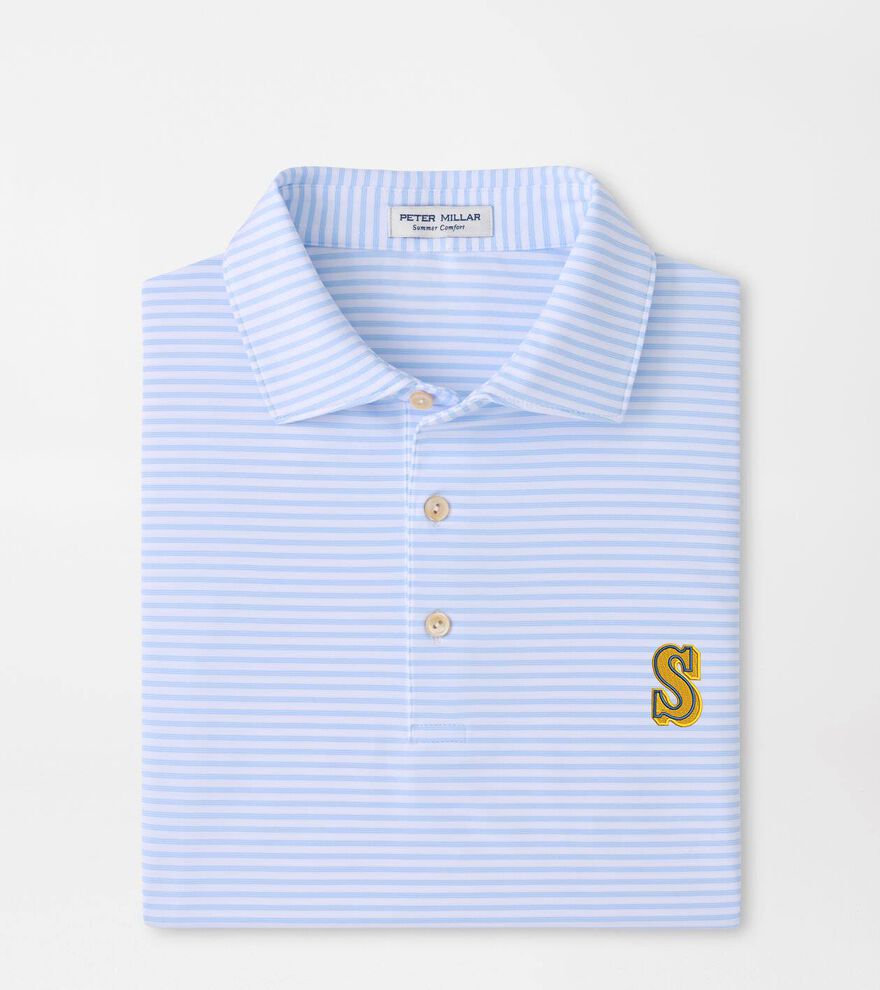 Cooperstown Seattle Mariners Tiebreaker Performance Jersey Stripe Polo