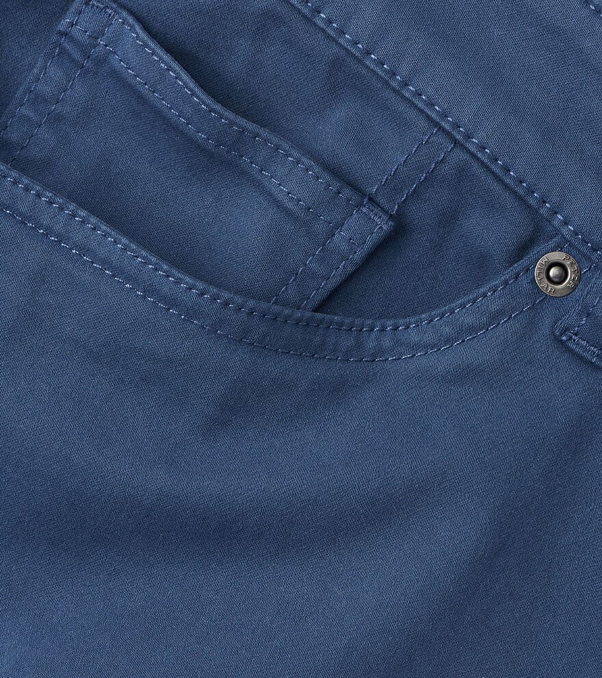 Signature Sateen Five-Pocket Pant - Alternate Image 4