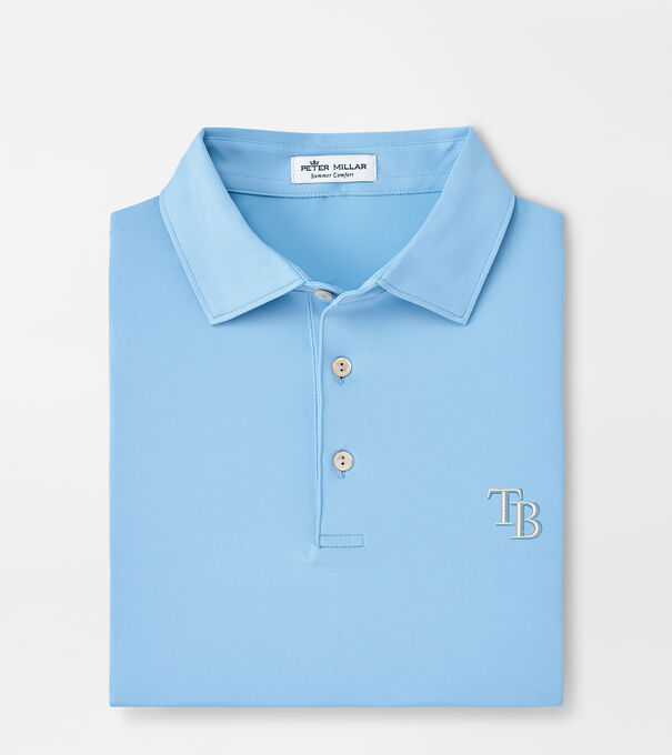 Tampa Bay RaysSolid Performance Jersey Polo