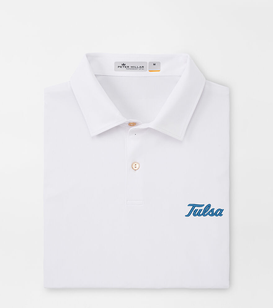 Tulsa Featherweight Performance Mélange Polo image number 1