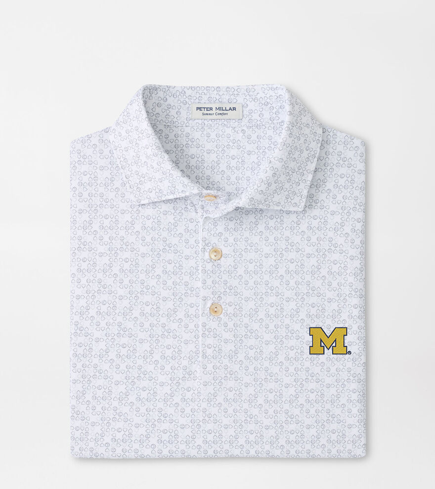 Michigan Bases Loaded Performance Jersey Polo image number 1