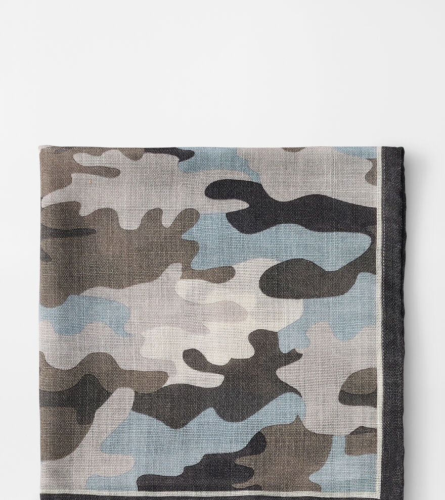 Camo Wool Pocket Square image number 1