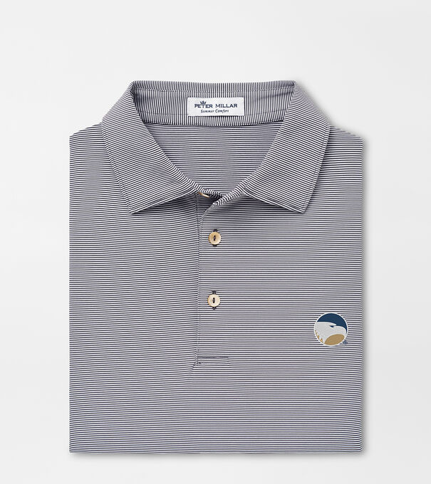 Georgia Southern Eagle Jubilee Stripe Performance Polo