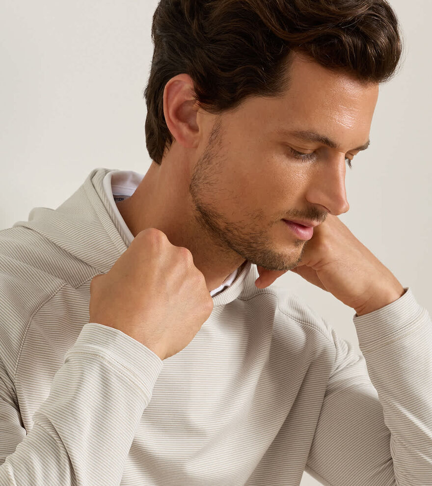 Pine Sugar Stripe Performance Hoodie image number 5