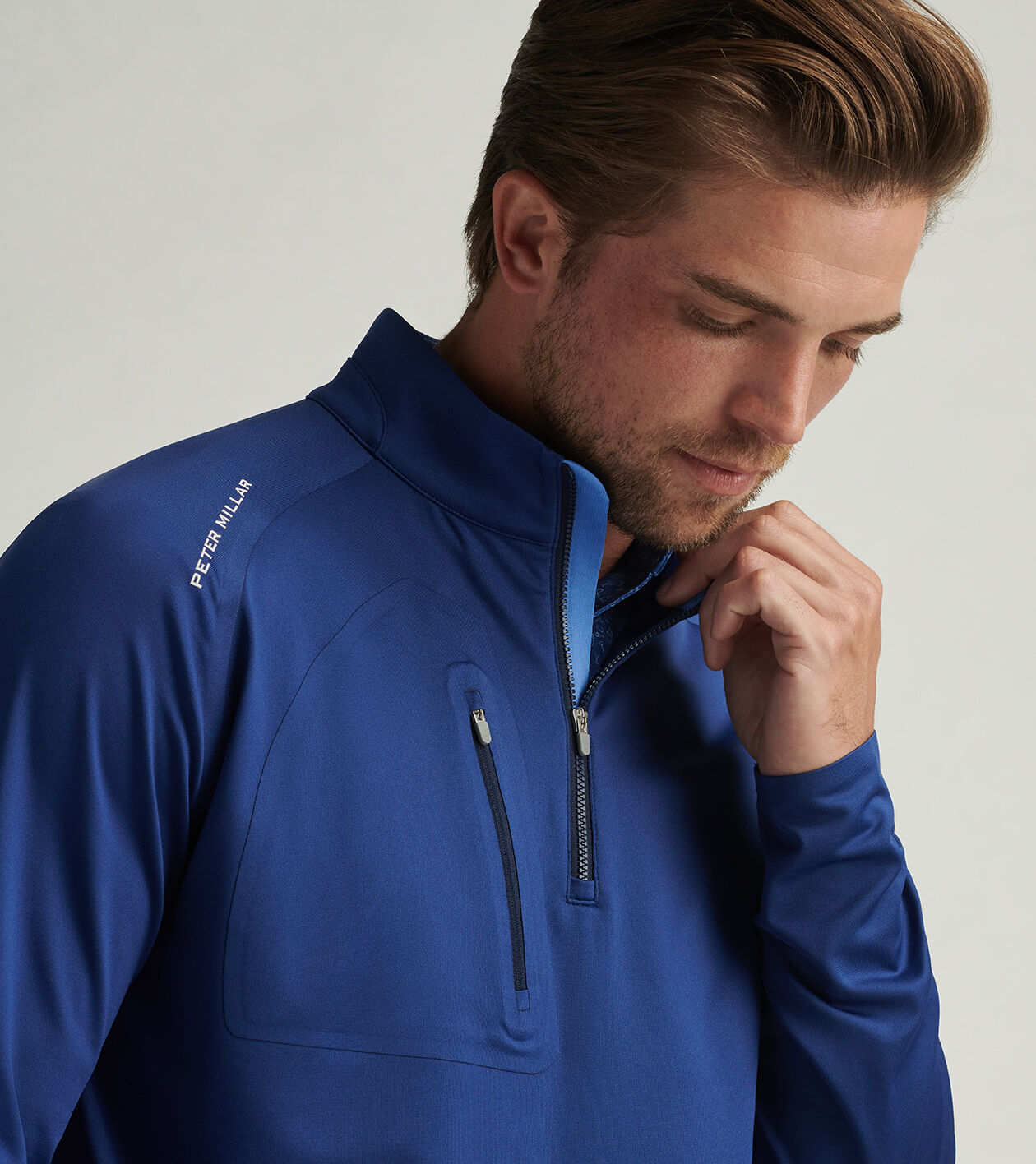 Verge Performance Quarter-Zip | Men's Pullovers | Peter Millar