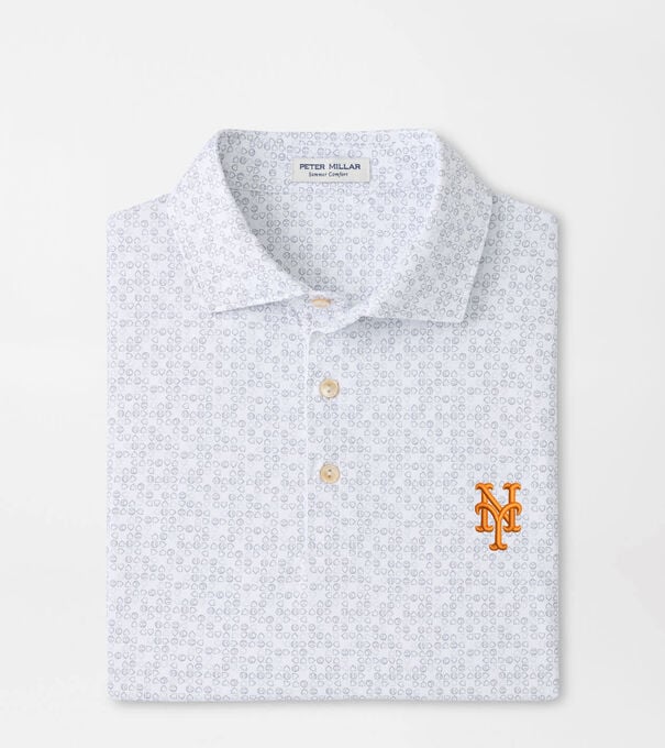 New York Mets Bases Loaded Performance Jersey Polo