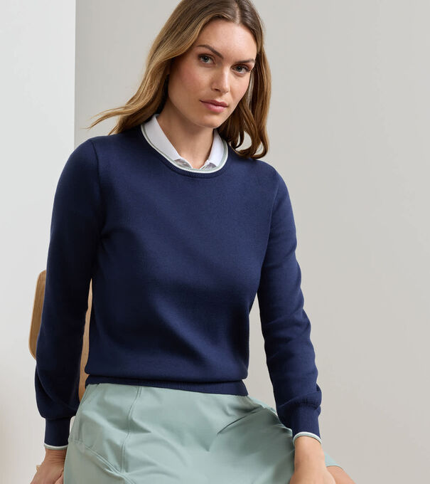 Coolspun Lite Cotton Crewneck - Alternate Image 1