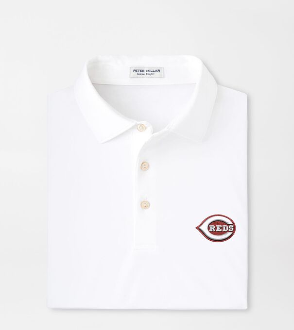 Cincinnati Reds Solid Performance Jersey Polo