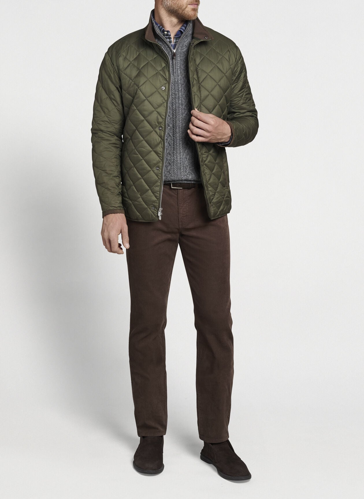 Suffolk Quilted Travel Coat | Peter Millar