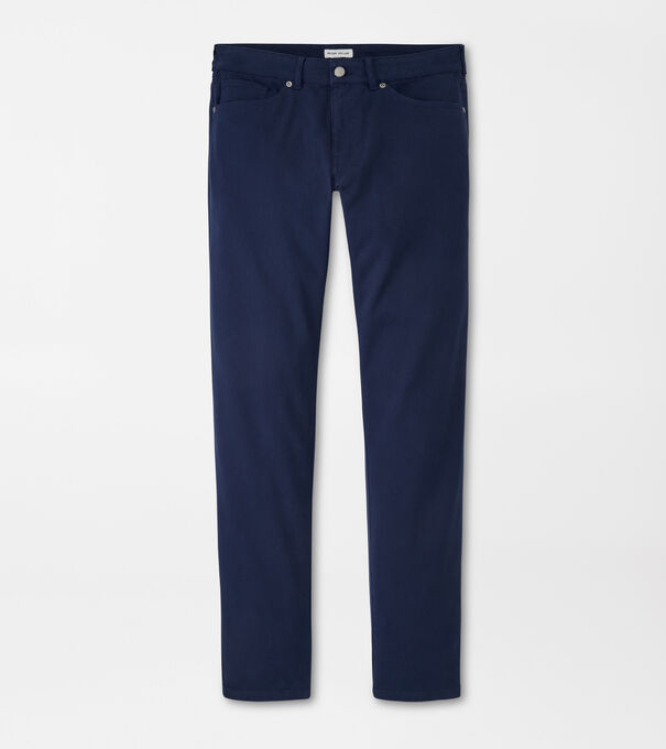 Crown Cotton Canvas Five-Pocket Pant