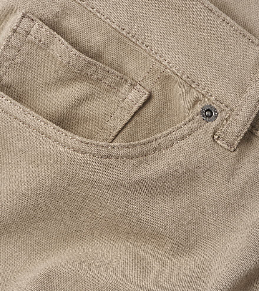 Signature Sateen Five-Pocket Pant - Alternate Image 4