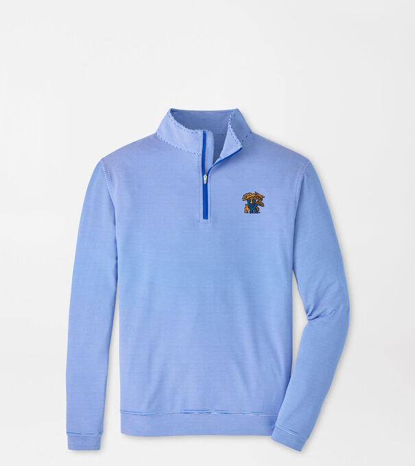 Kentucky Wildcat Perth Sugar Stripe Performance Quarter-Zip