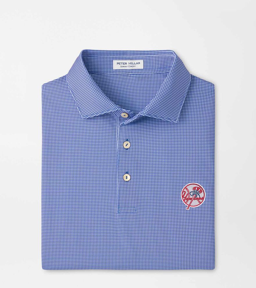 Cooperstown New York Yankees Border Performance Jersey Polo