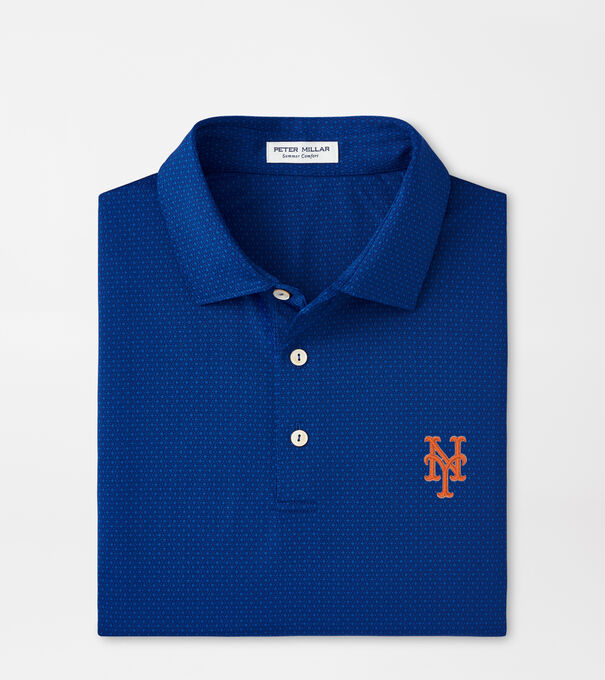 New York Mets Tesseract Performance Jersey Polo