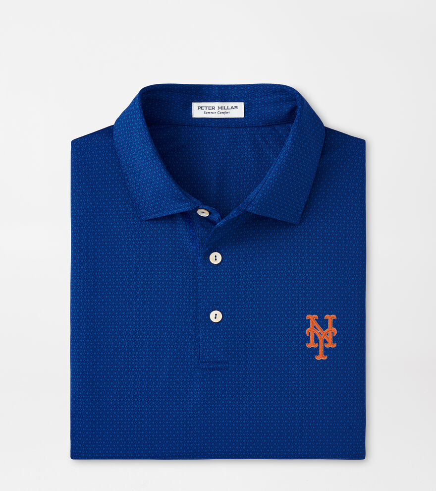 New York Mets Tesseract Performance Jersey Polo image number 1