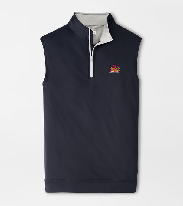 Shaw University Galway Stretch Loop Terry Quarter-Zip Vest