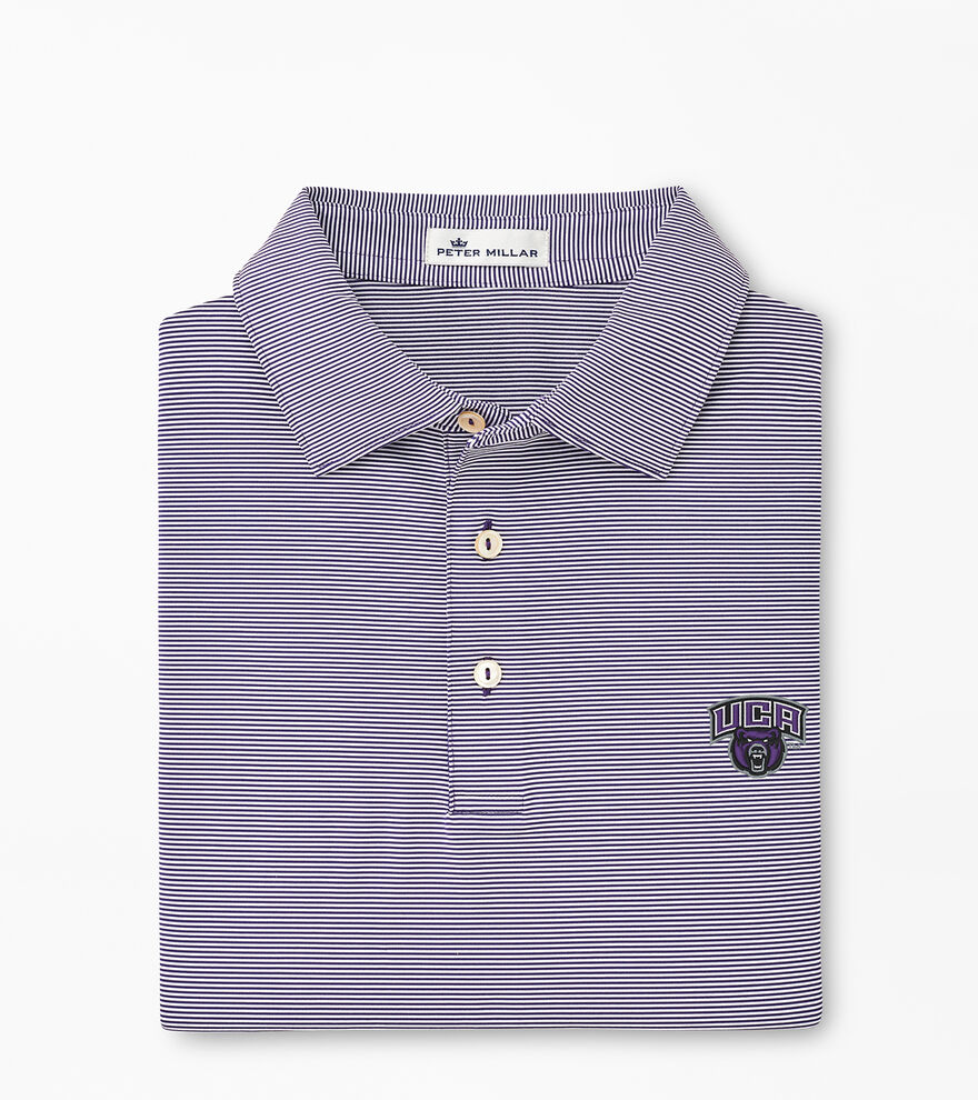 Central Arkansas Jubilee Stripe Performance Polo image number 1