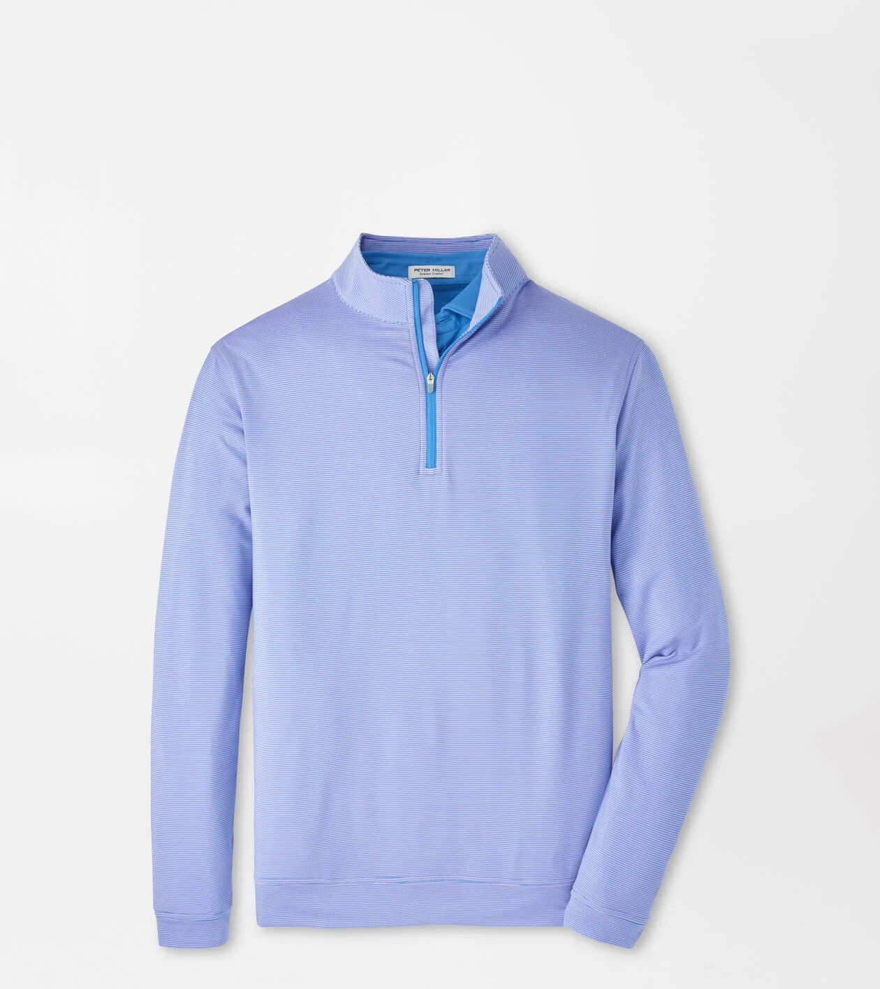 Perth Sugar Stripe Performance Quarter-Zip | Men's Pullovers