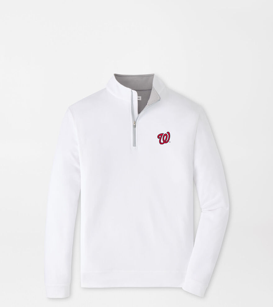 Washington Nationals Perth Performance Quarter-Zip image number 1