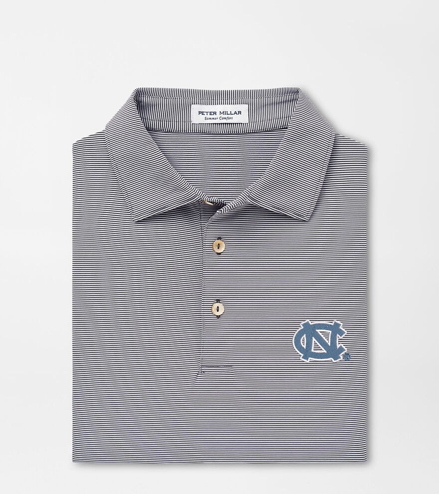 UNC Chapel Hill Jubilee Stripe Performance Polo image number 1