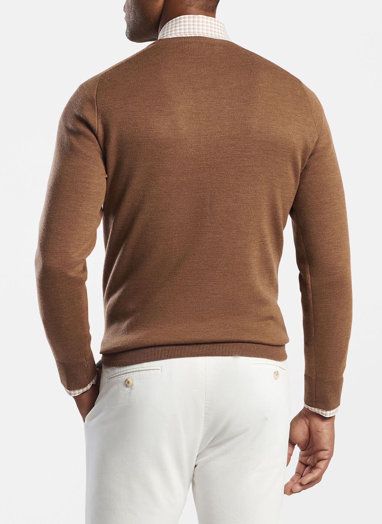 Wool Interlock Crewneck | Peter Millar