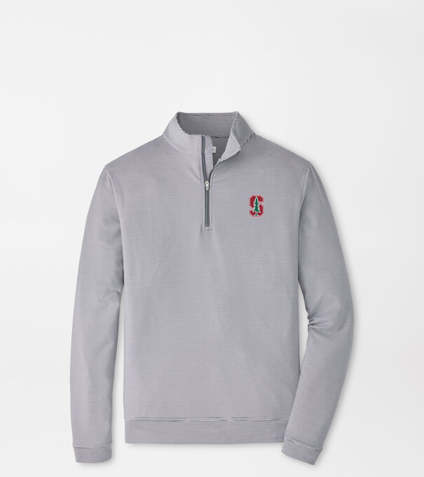 Stanford Perth Sugar Stripe Performance Quarter-Zip