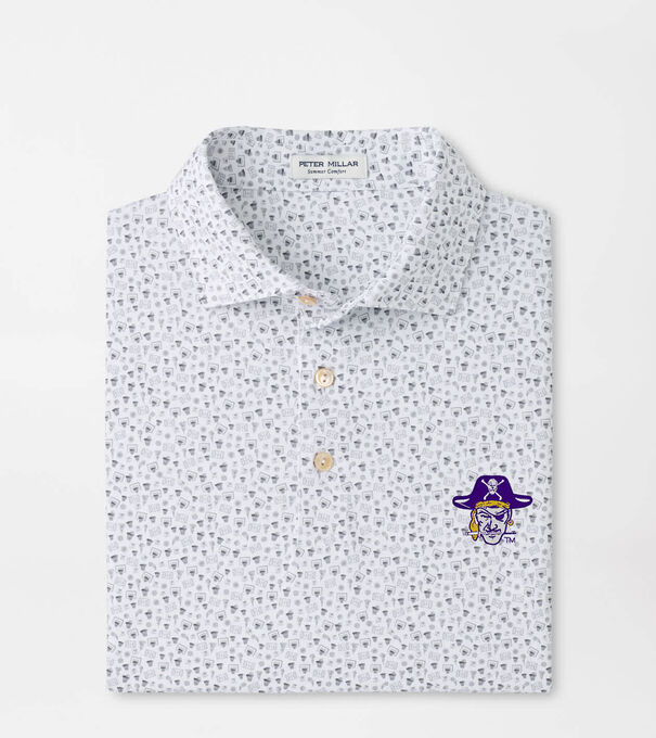 East Carolina University Vault Buzzer Beater Performance Jersey Polo
