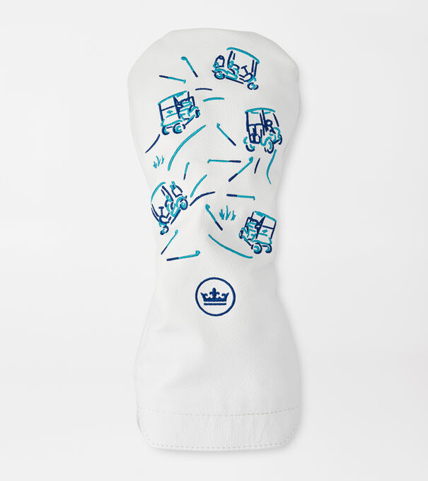 Carts Leather Driver Headcover