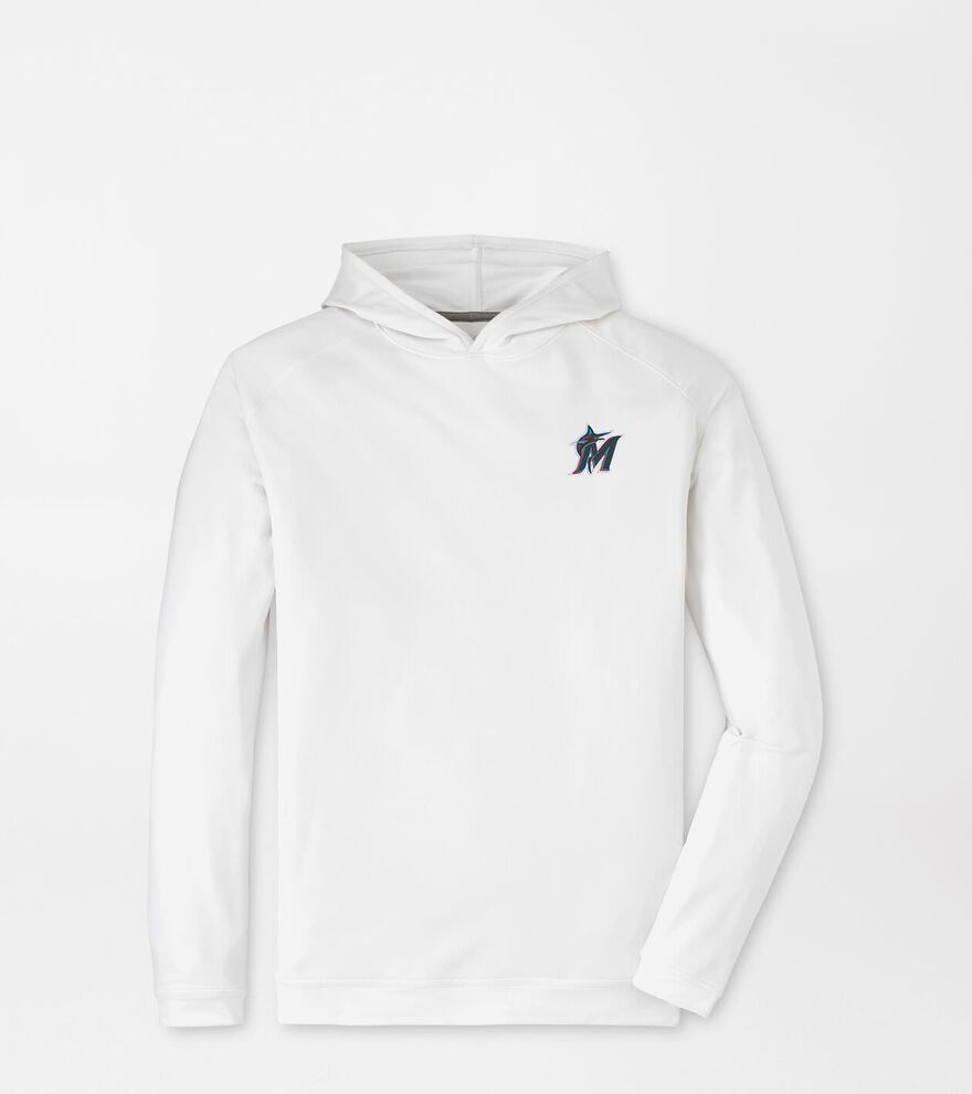 Miami Marlins Pine Performance Hoodie