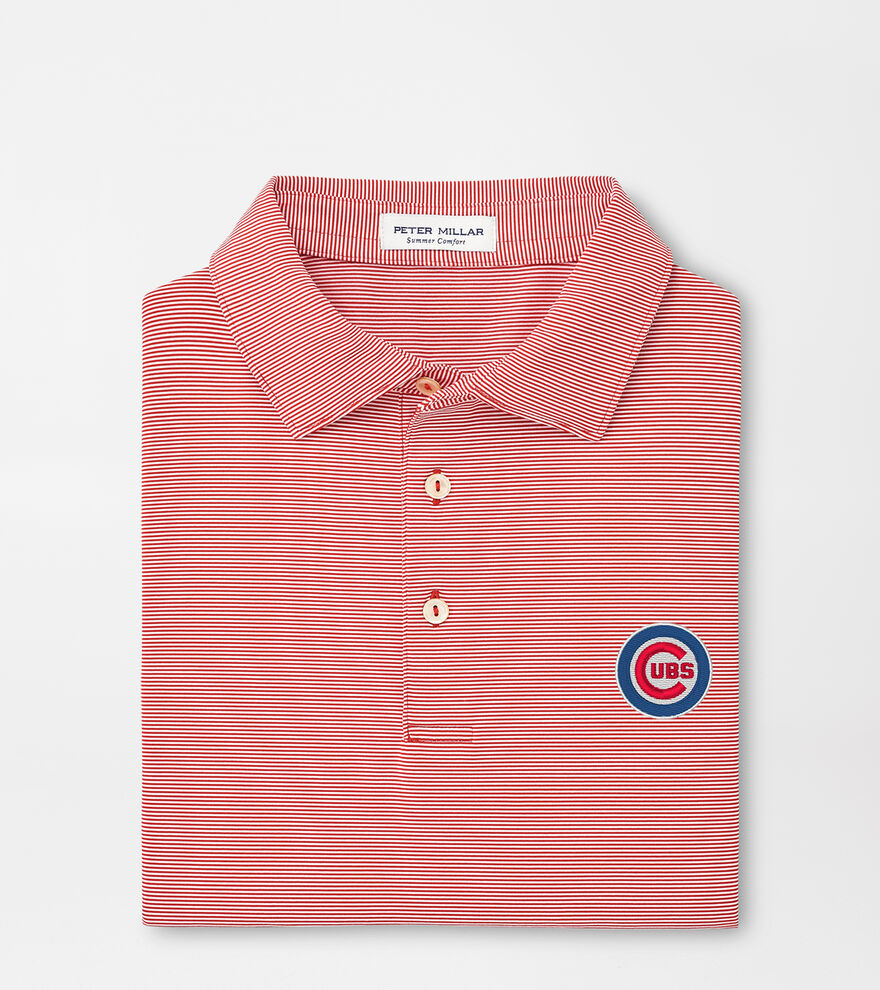 Chicago Cubs Jubilee Stripe Performance Polo image number 1