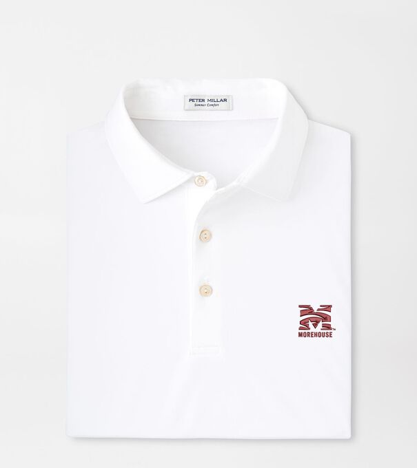 Morehouse College Solid Performance Jersey Polo