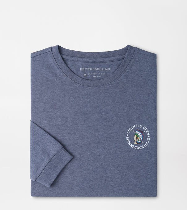 126th U.S. Open Course Map Long Sleeve T-Shirt