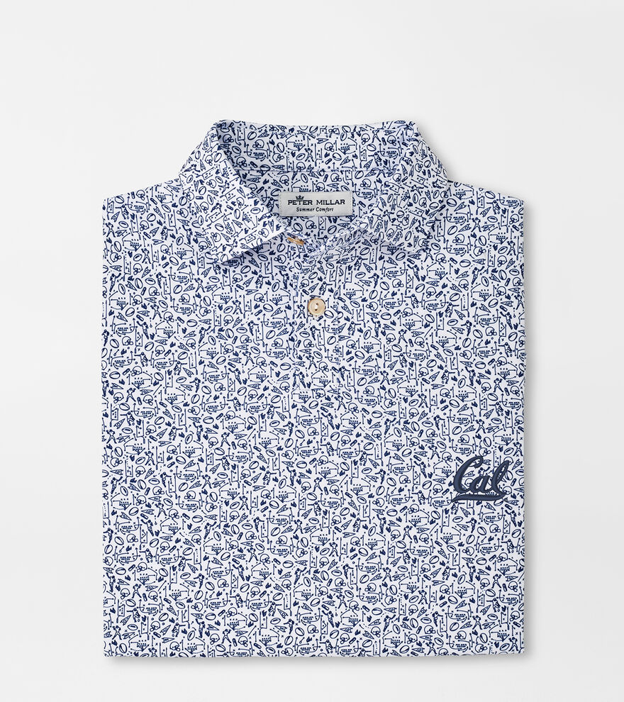 University of CA Berkeley Youth Performance Jersey Polo image number 1