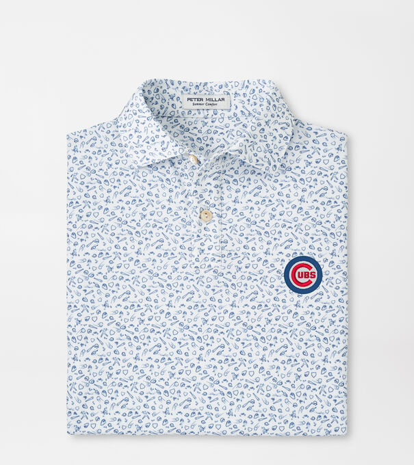 Chicago Cubs Youth Batter Up Performance Jersey Polo