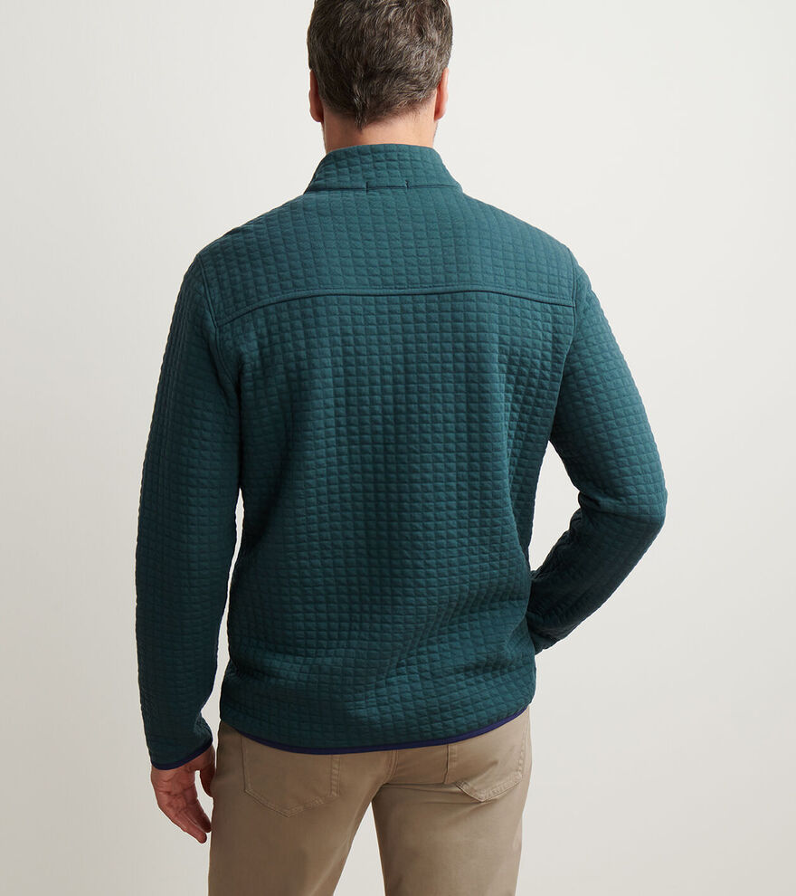 Quad Quilted Quarter-Zip image number 3