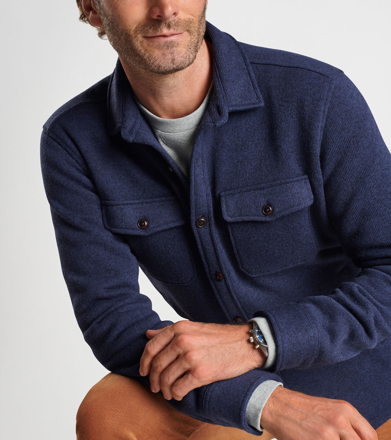 Sweater fleece online shirt jacket
