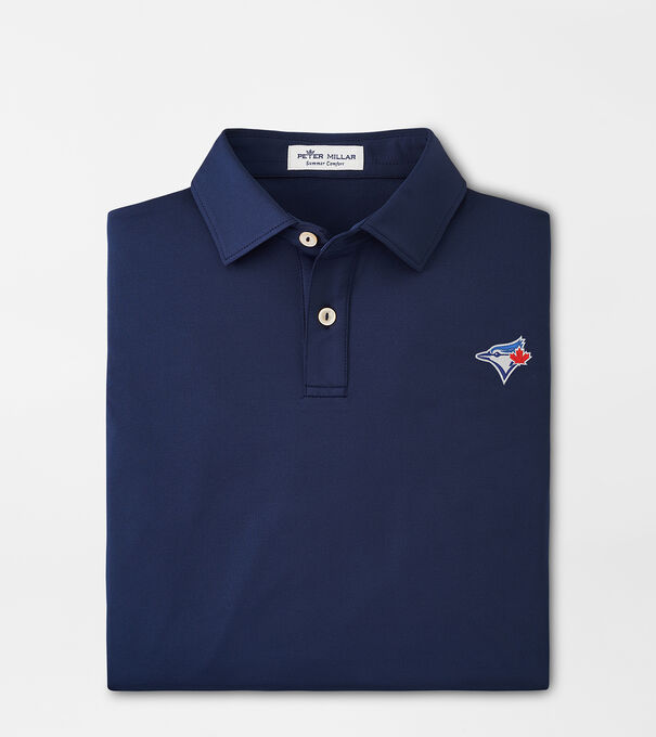 Toronto Blue Jays Solid Youth Performance Jersey Polo