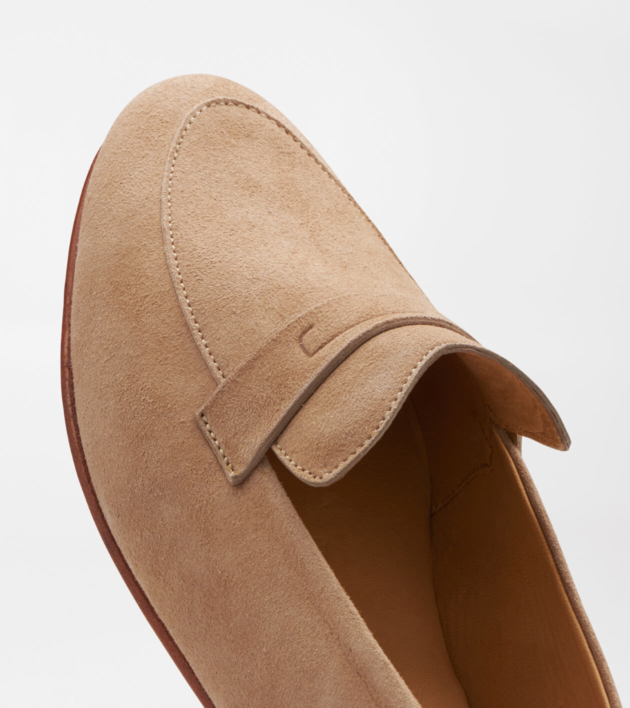 Suede mens penny loafers hotsell