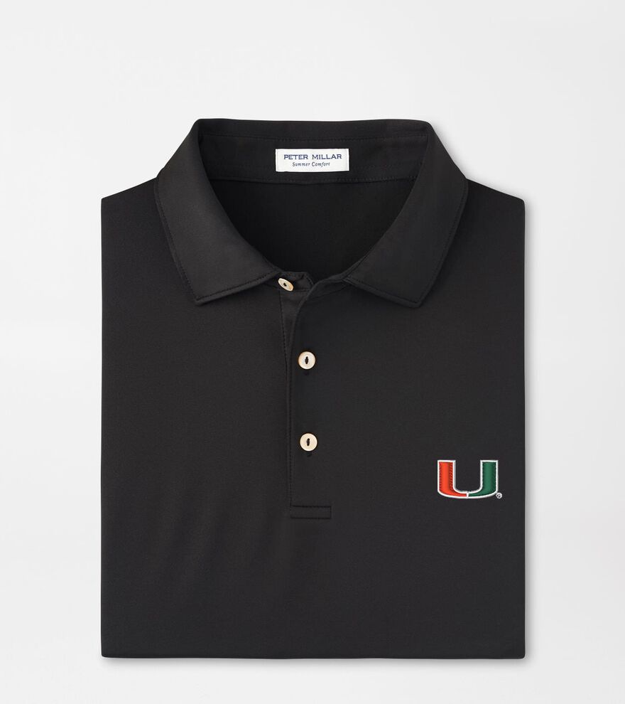 Miami Solid Performance Jersey Polo