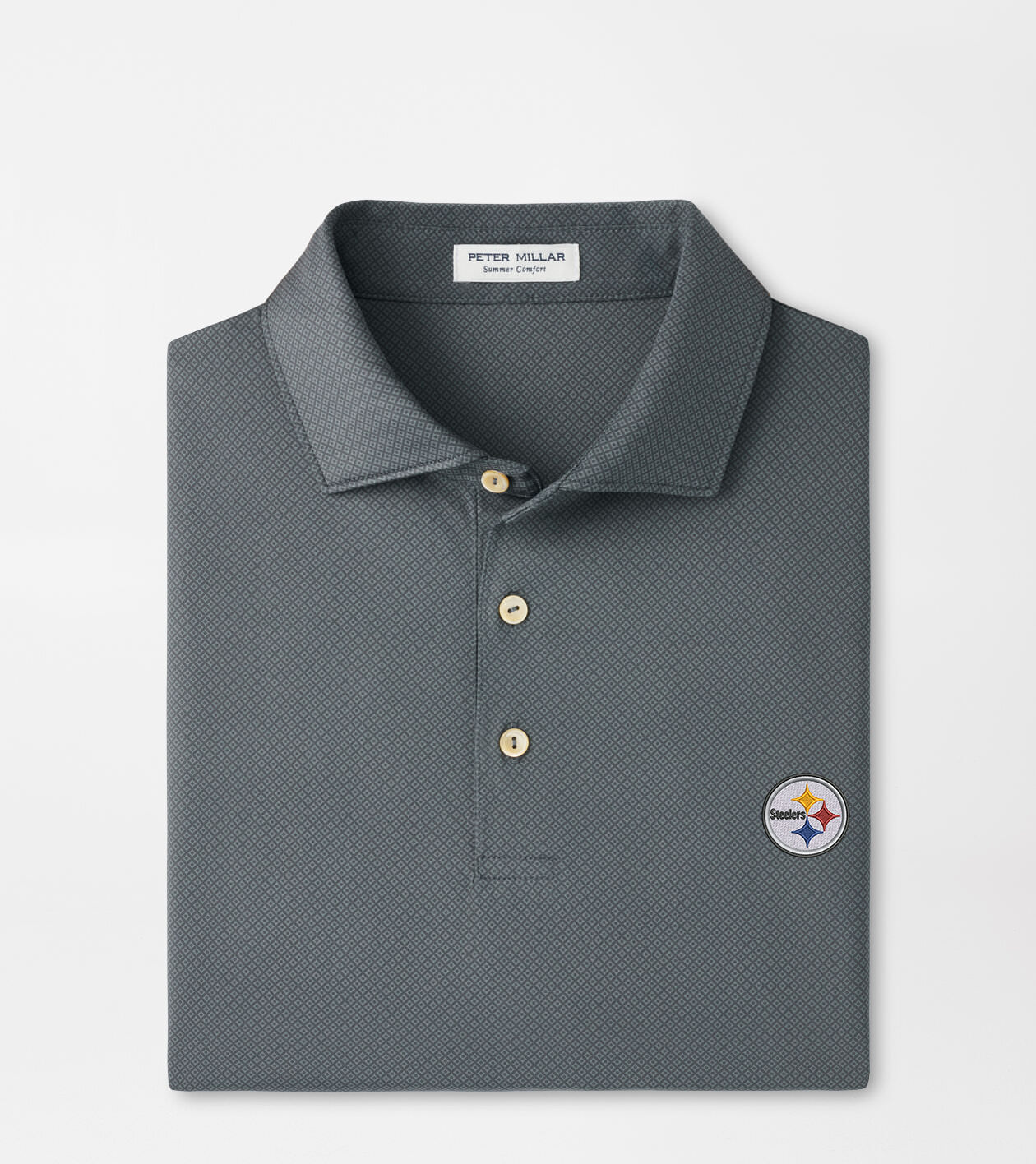 steelers dri fit polo