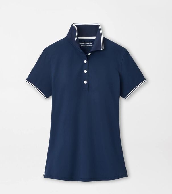 Canterbury Tipped Sport Mesh Short Sleeve Polo