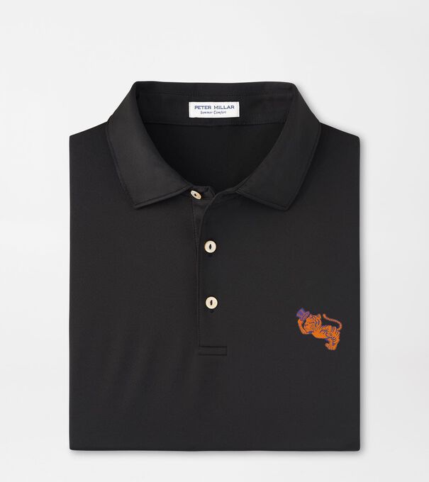 Clemson Vault Solid Performance Jersey Polo